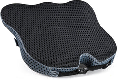Dreamer Car wedge cushion boosts seat height for better forward visibility.