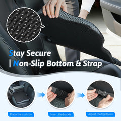 Dreamer Car wedge cushion enhances comfort on long drives.