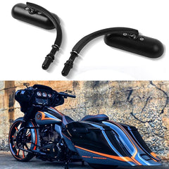 DreamIZER 360-degree adjustable mirror improves situational awareness during rides.