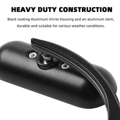 DreamIZER blade-style mirror enhances rear visibility while keeping a sleek profile.