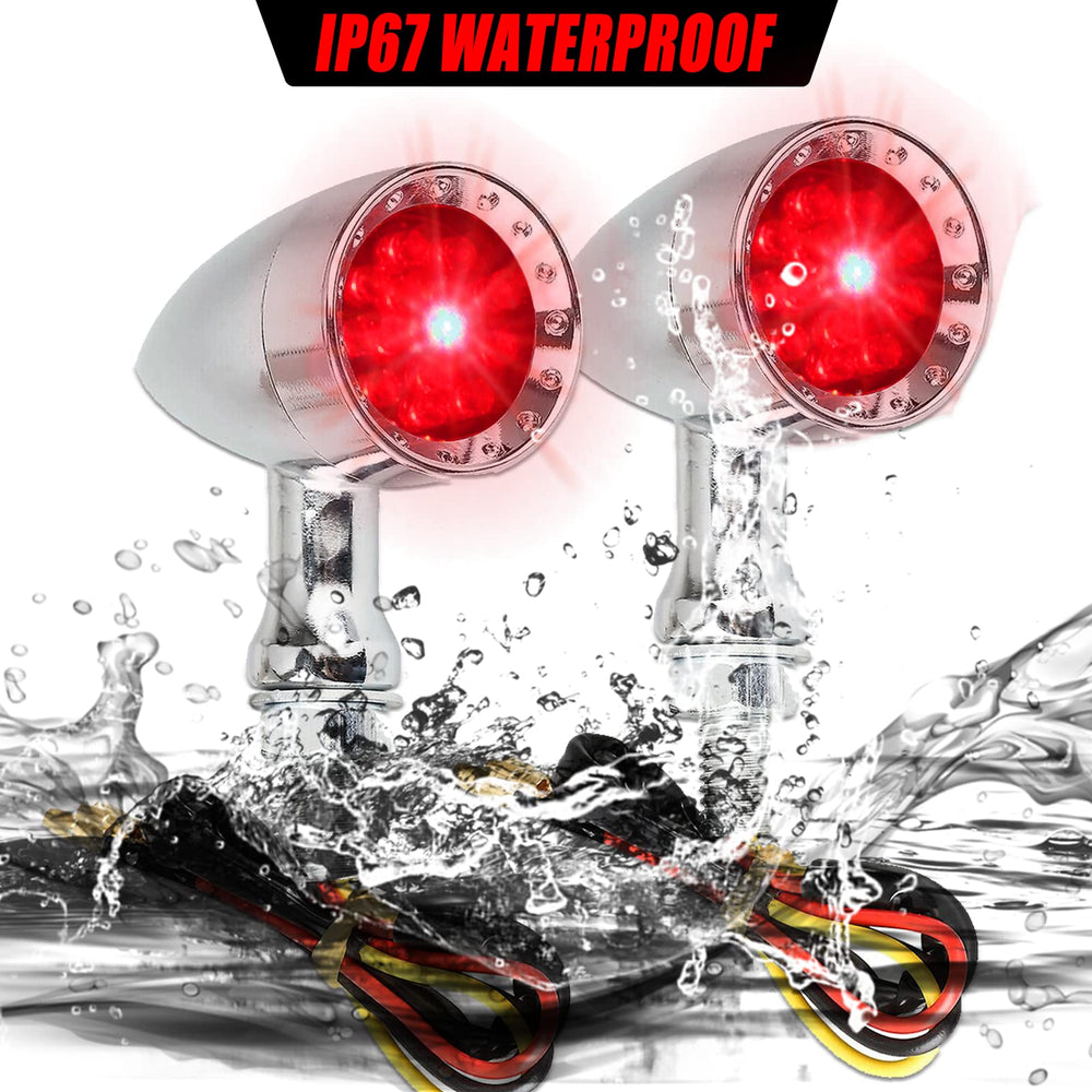DreamIZER IP67 waterproof turn signal withstands rain and dust
