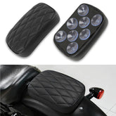 DREAMIZER pillion pad with eight suction cups for secure attachment.