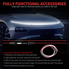 DREAMOTOR universal exterior light strip for cars, SUVs, and trucks.
