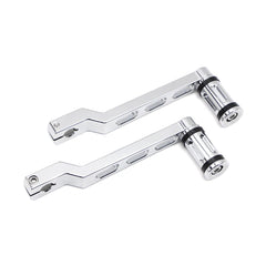 Dreamseek knurled shift peg chrome with detailed grip texture
