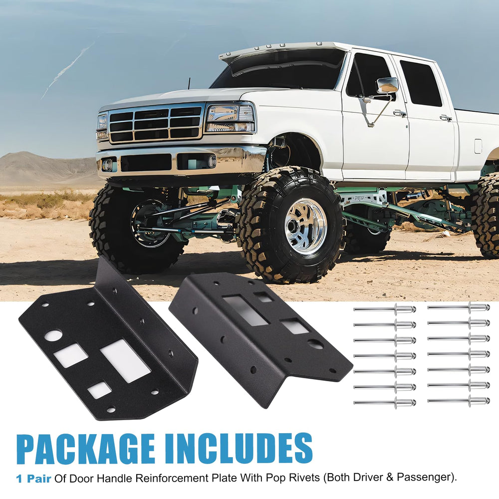 Drieaco Ford truck with reinforced door handle demonstrates improved operation potential.