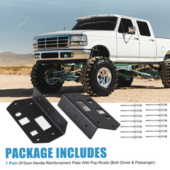 Drieaco Ford truck with reinforced door handle demonstrates improved operation potential.