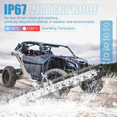 Drieaco light bar withstands rugged conditions with corrosion-resistant construction.