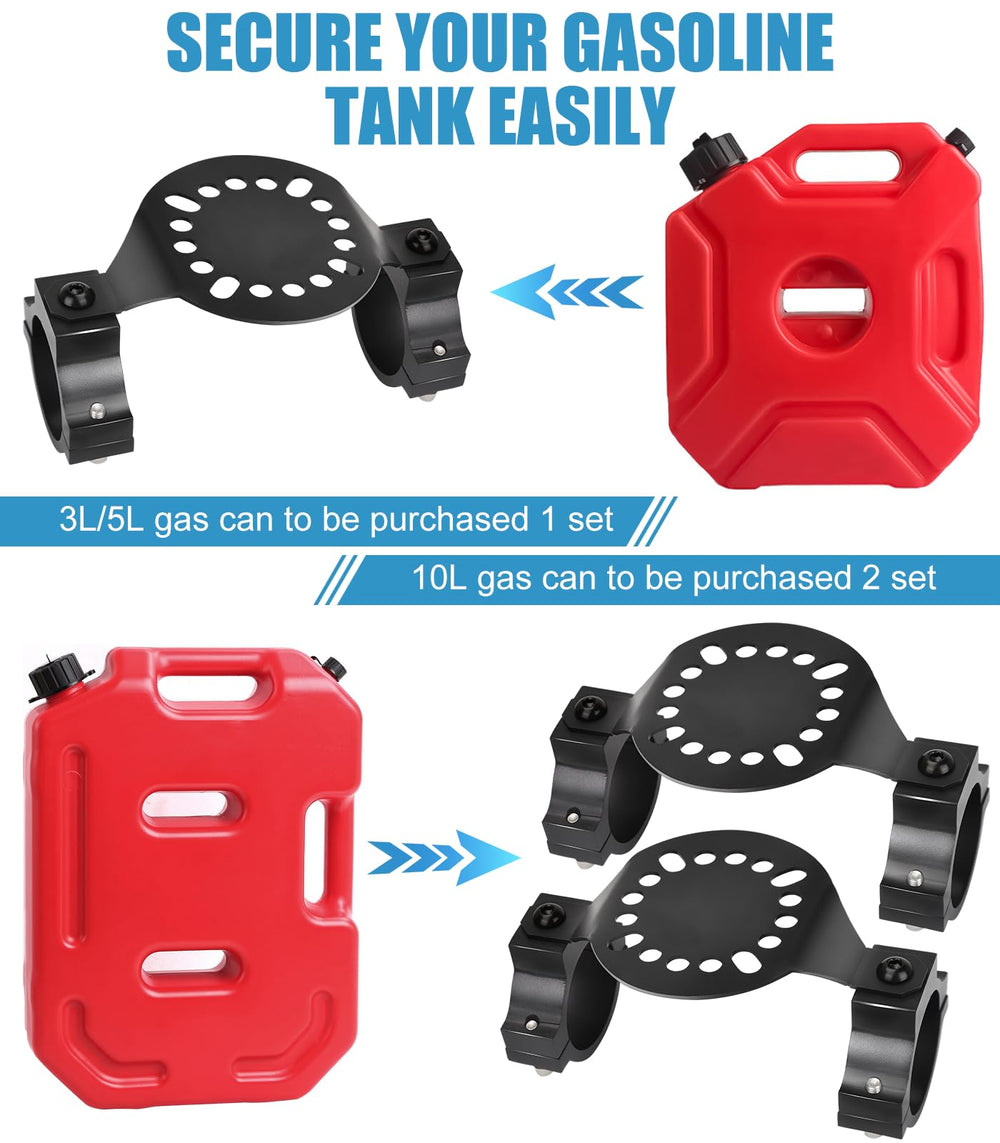 Drieaco Water Tank Mount option keeps accessories organized and accessible