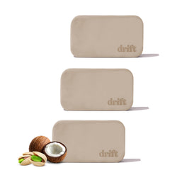 Drift coconut pistachio balance stone air freshener for long-lasting scent in your car.