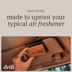 Drift natural essential oil blend for a clean, long-lasting aroma.