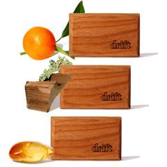 Drift original wood car air freshener on visor for long-lasting freshness