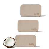 Drift stone air freshener attached to visor clip for easy, long-lasting freshness.