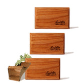 Drift teak wood air freshener delivers a long-lasting car scent.