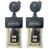 DRIPAC waterproof key pouch protects car fobs from water and dust.