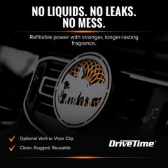 Drive Time Truck Puck odor-control solution for on-the-go freshness.