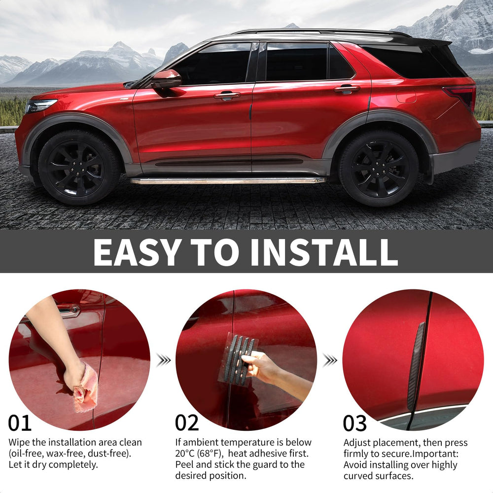 DriveAlly 153 mm length fits most doors for daily wear protection