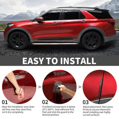 DriveAlly 153 mm length fits most doors for daily wear protection