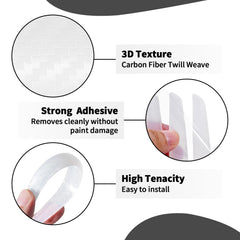 DriveAlly semi-transparent protector preserves paint visibility while guarding edge areas