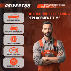 DRIVESTAR 515036 wheel pilot diameter 77.8mm for stable mounting