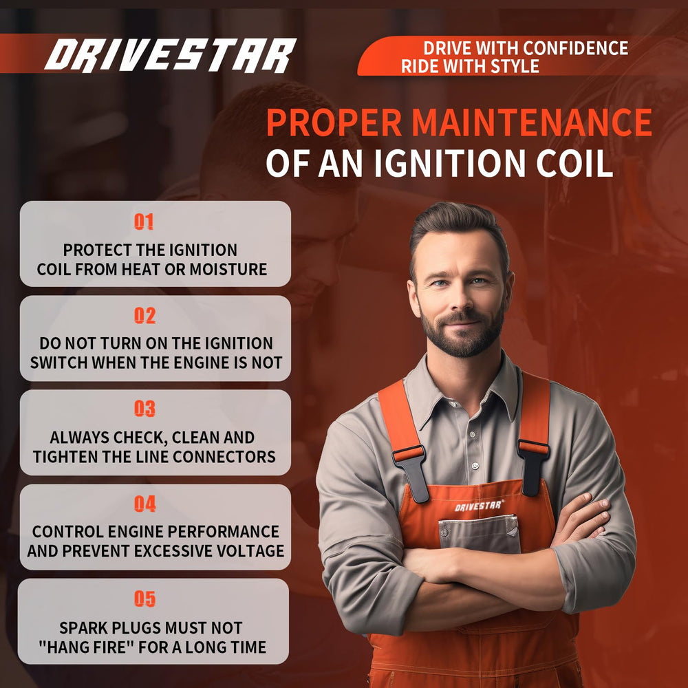 DRIVESTAR OE-number sticker aids precise cross-reference during replacement