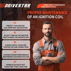 DRIVESTAR OE-number sticker aids precise cross-reference during replacement