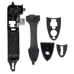 Driver-side door handle bracket in black improves fit.
