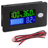 DROK 36V battery meter LCD display for real-time golf cart voltage
