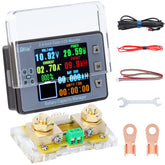 DROK digital multimeter front view with color display for quick readings