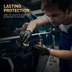 DRONAR sponge aids smooth, even coating distribution.