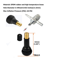 Dr.Roc 4-way valve tool with caps for faster tire service.