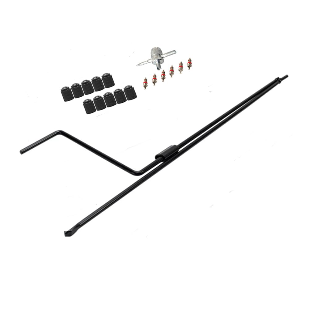 Dr.Roc Spare Tire Lift Handle product shot showing rugged steel construction for durability.