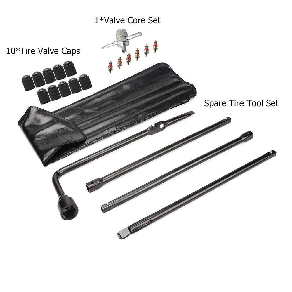 Dr.Roc 4-way valve stem tool supports quick valve service.