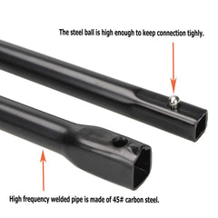 Dr.Roc spare tire kit extension segments extend reach and leverage.