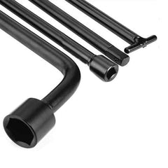 Dr.Roc jack handle compatibility image demonstrates seamless use with common tools