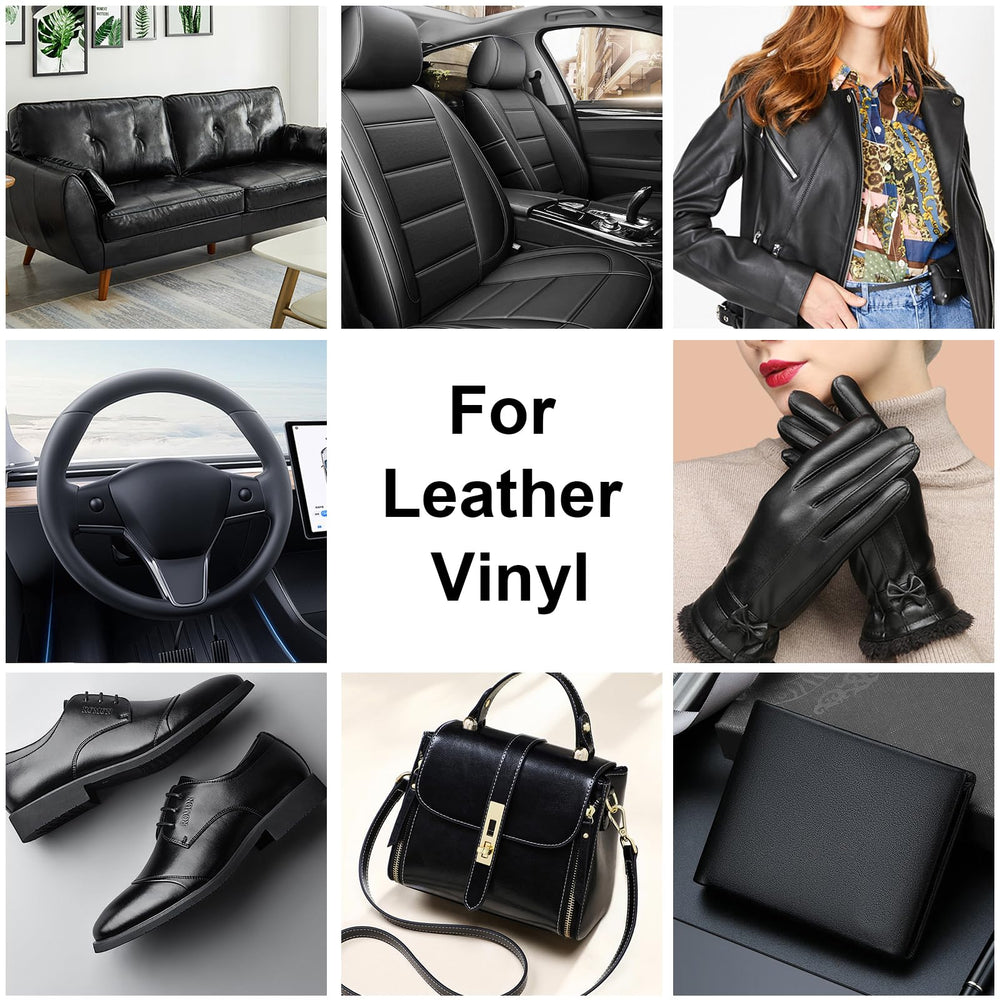 drtulz Leather Color Restorer brightening a couch with natural oils