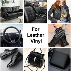 drtulz Leather Color Restorer brightening a couch with natural oils