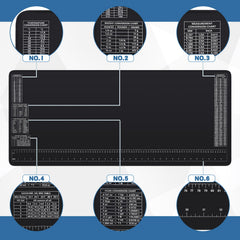 Drydiet neoprene mat shown in offices, studios, kitchens and computer desks