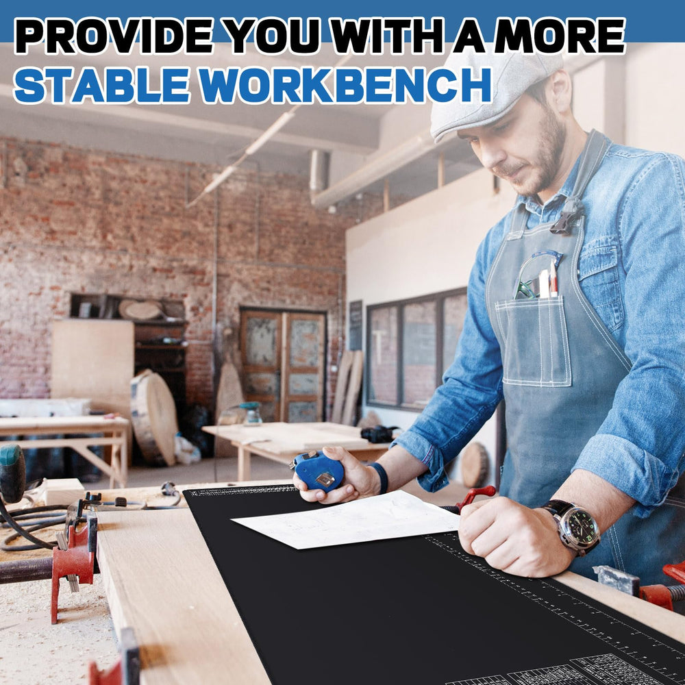 Drydiet neoprene mat non-slip surface keeps tools stable during work