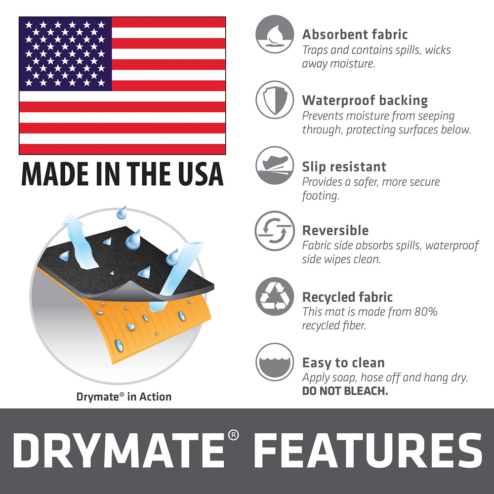 Drymate Cargo Liner made in USA with durable, lightweight design.
