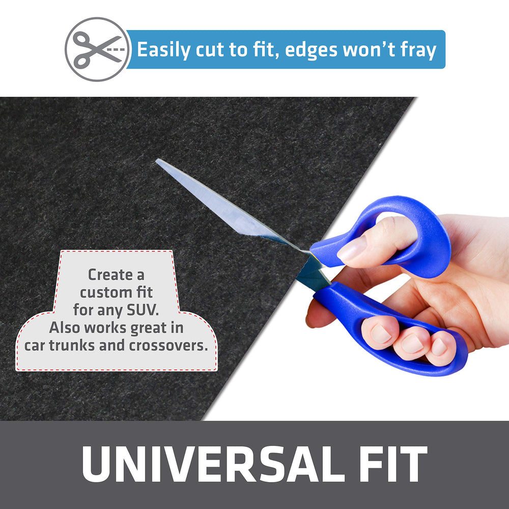 Drymate Cargo Liner Mat as versatile seat and cargo cover.