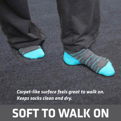 Drymate easy-clean surface supports vacuuming or hose-off maintenance.