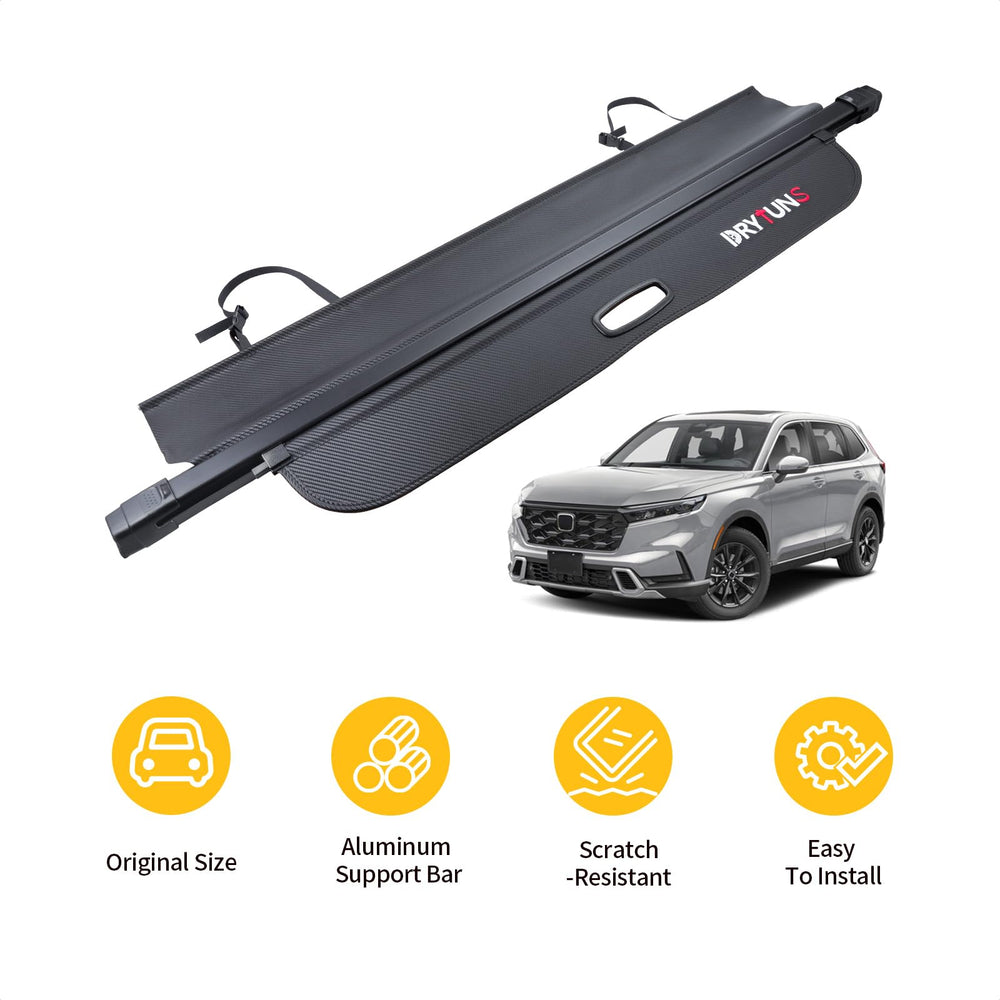 Drytuns cargo cover easy-install for tool-free setup