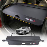 Drytuns cargo cover fits CR-V trunk with snug integration and privacy