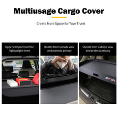 Drytuns cargo cover hooks version highlights secure fit with six hooks