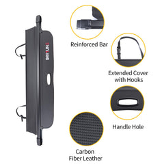 Drytuns cargo cover soft ends reduce noise and protect interior