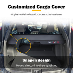 Drytuns retractable trunk bar demonstrates easy installation for 2023-2026 CR-V.