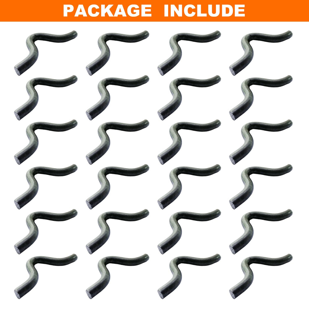 DSBGKJI 9mm rod diameter clip offers sturdy weld-on connection point