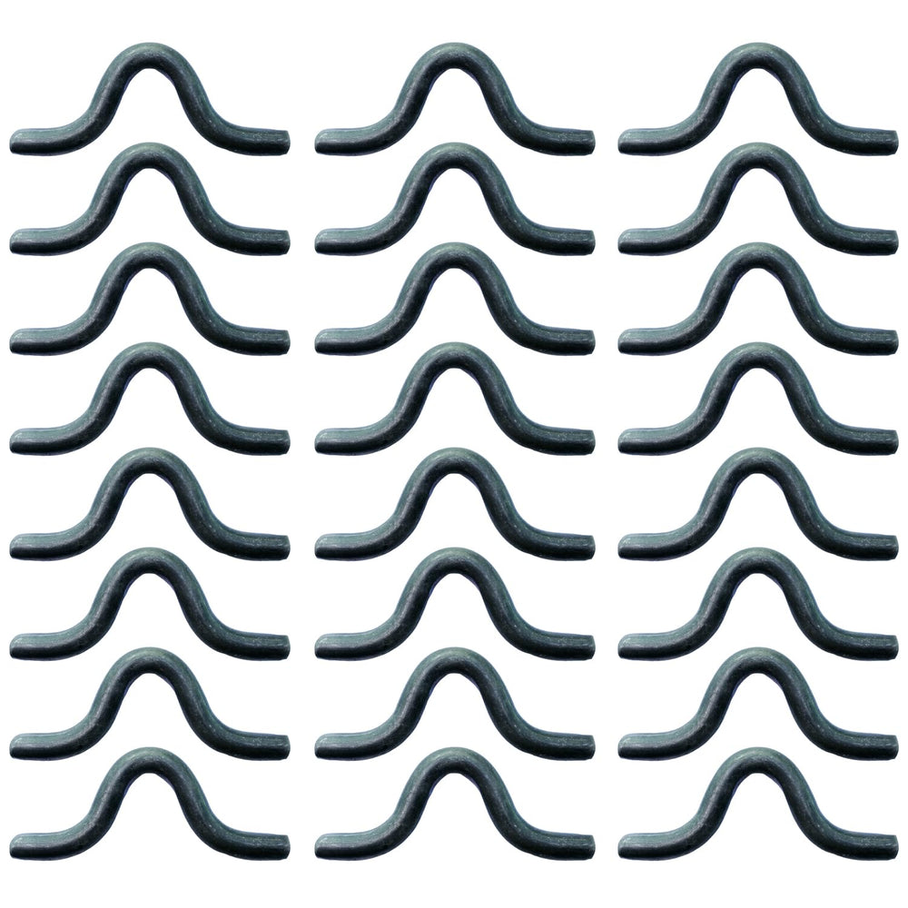 DSBGKJI weld-on safety chain clip closeup showing durable carbon steel construction for trailer reliability