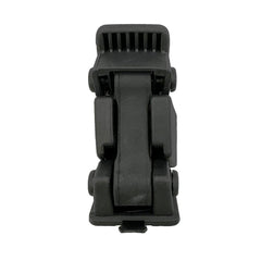DSkoiph hood latch with bracket, side view showing bracket integration