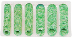 Dsnaduo green gasket kit in box for easy storage and quick replacements.